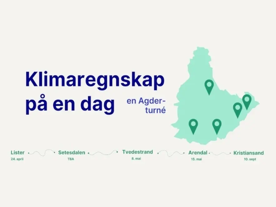 Klimaregnskap på en dag